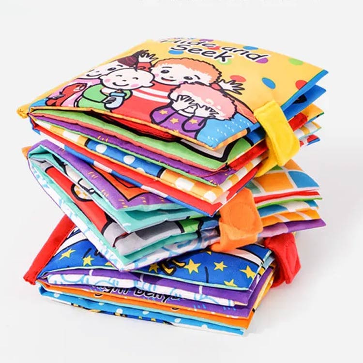 楽天市場】 新生児 音 2冊セット おやすみ かくれんぼう 布絵本 絵本