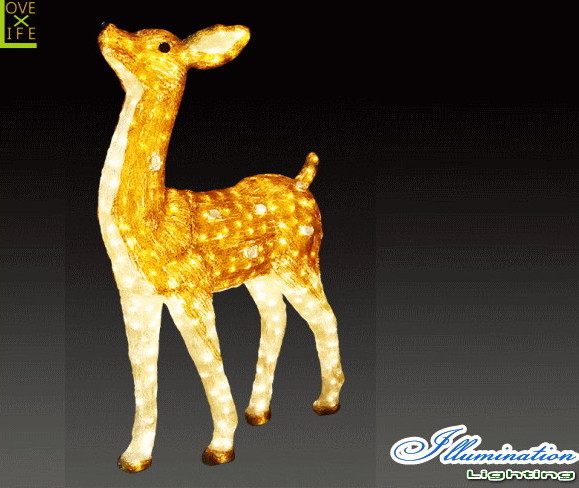 楽天市場】イルミネーション 大型商品 トナカイB 鹿 シカ 奈良 LED