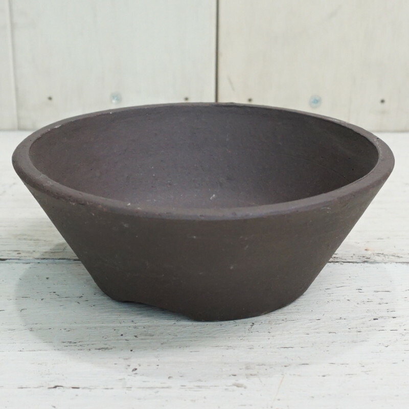 楽天市場】植木鉢 おしゃれ 素焼き鉢 常滑焼 丸反山草鉢T70A S＜ 13.8