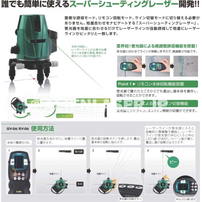 楽天市場】1年保証 山真 YSGOD ヤマシン GV-06-J 5ライン 自動誘導