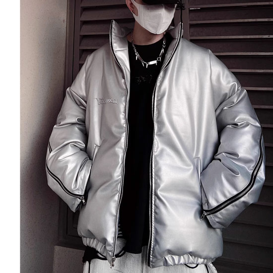 楽天市場】V系 ダウンジャケット メンズ オラオラ系 ダウンジャケット