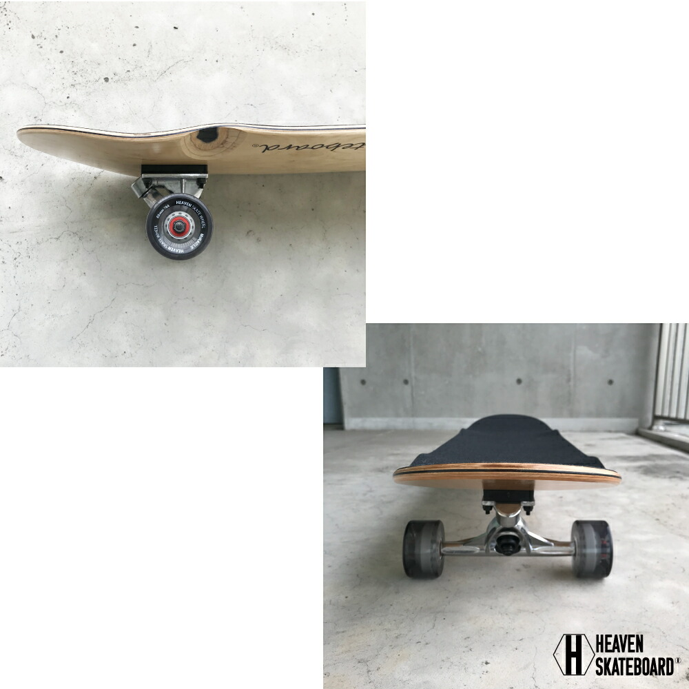 楽天市場】ロングスケートボードサーフスケートHEAVEN CARDIF 36インチ