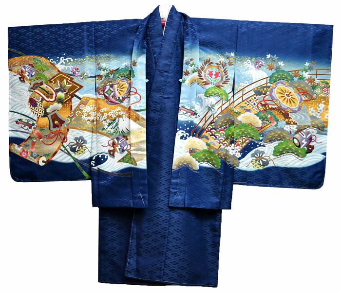 楽天市場】七五三 753 着物 男の子 袴 セット 5歳羽織袴 フルセット 鷹