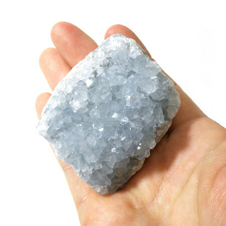 楽天市場】セレスタイト 母岩付き原石 クラスター マダガスカル産 天