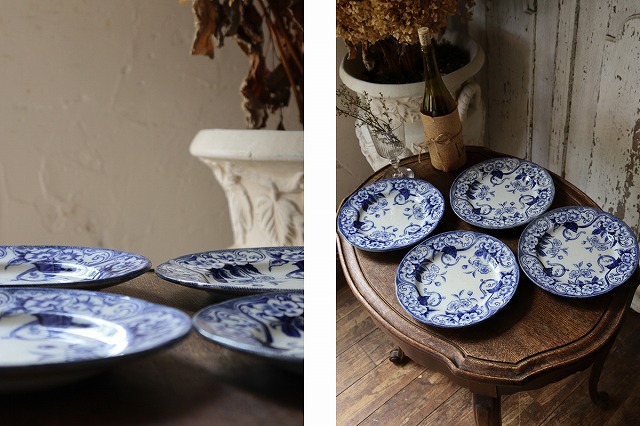 楽天市場】1枚の価格です。 フランスBrocante クレイユ エ モントロー