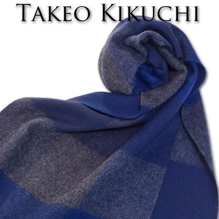 楽天市場】タケオキクチ TAKEO KIKUCHI ブロックチェック カシミヤ100