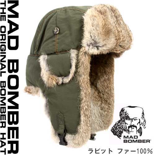 楽天市場】305OLV MAD BOMBER hat ロシア帽子 マッドボンバーハット