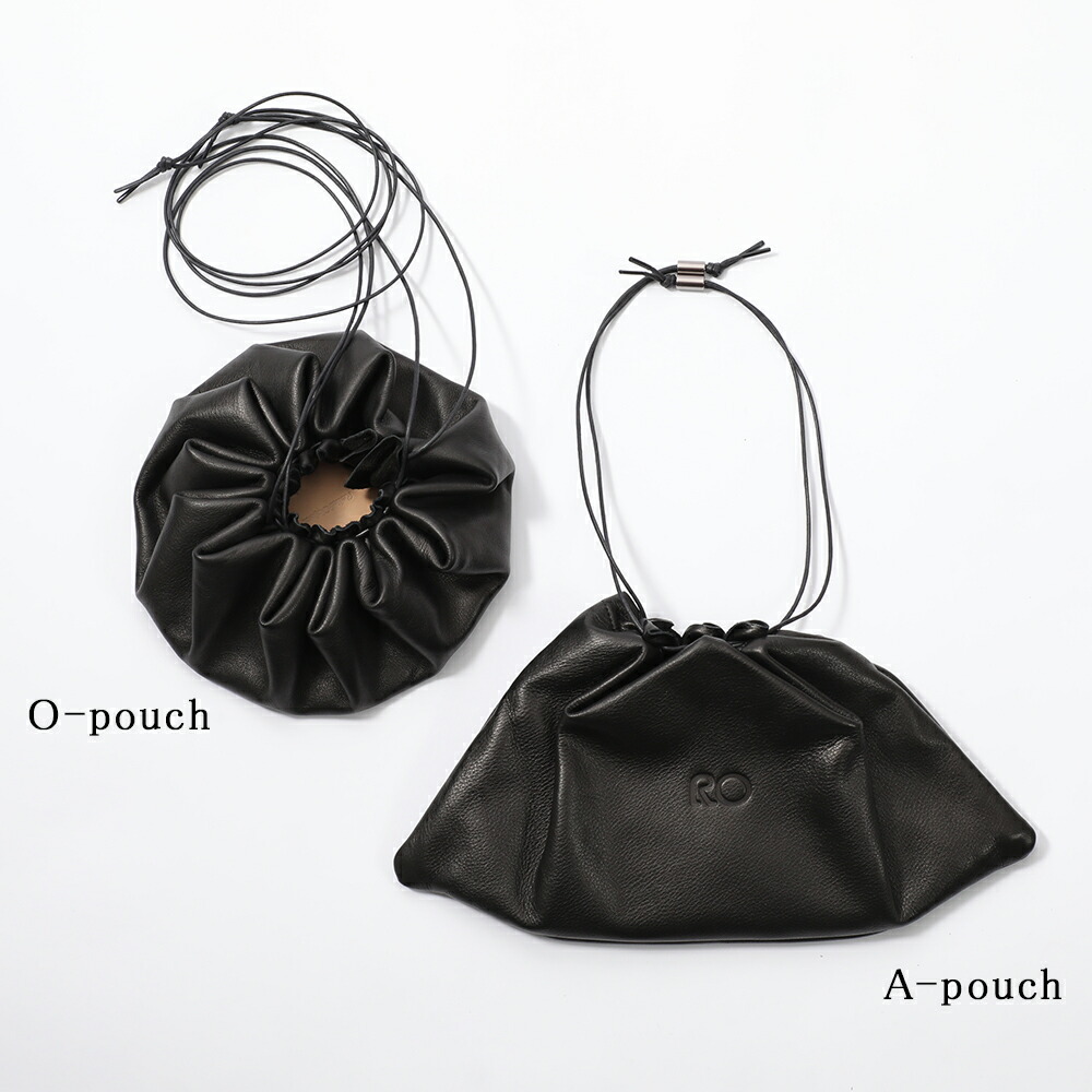 楽天市場】バッグ レザー ミニマル A-pouch RO Relief Object 日本