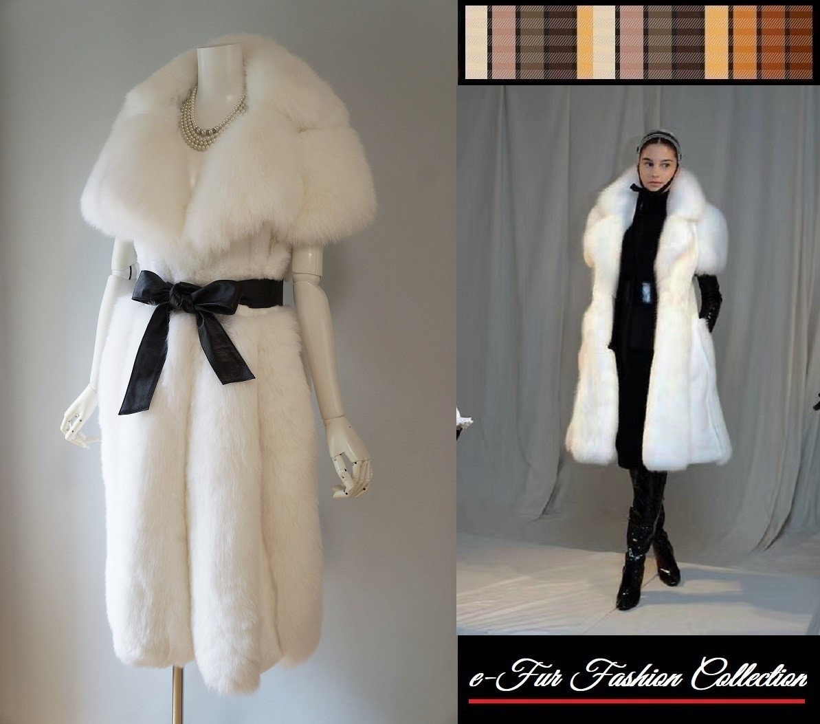 楽天市場】贅沢なホワイトファーベスト フォックス×レッキスファージレ