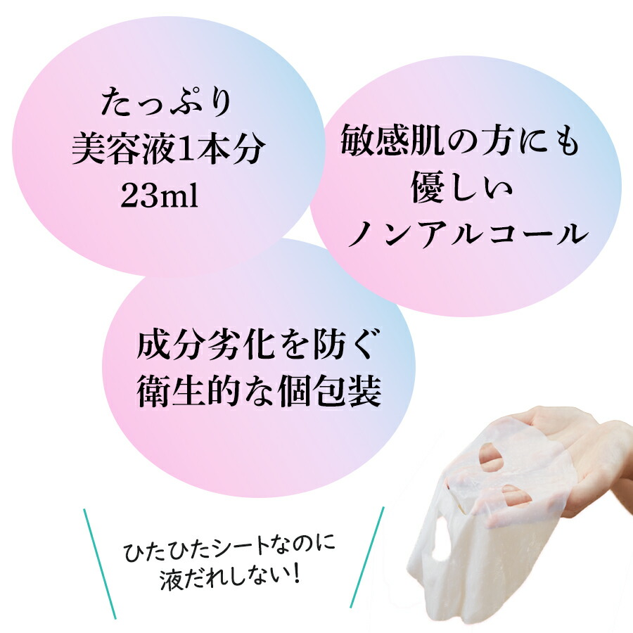 楽天市場】【美容液たっぷり10種類】シートマスク フェイスマスク モテ