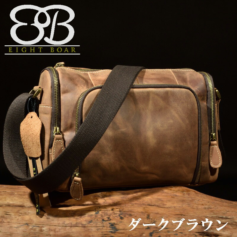 楽天市場】HOLIKA メンズ バッグ ショルダーバッグ 本革 プレゼント