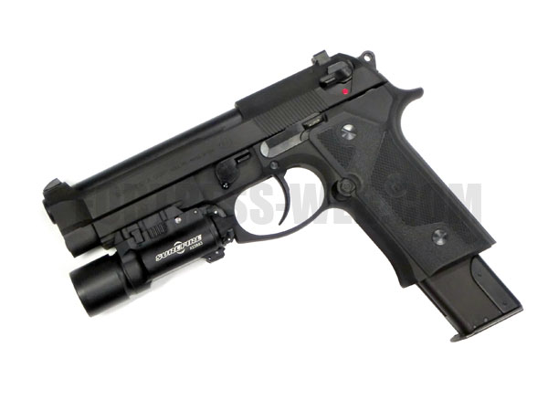 楽天市場】KSC ガスブローバックハンドガン本体 M92バーテック HW 07