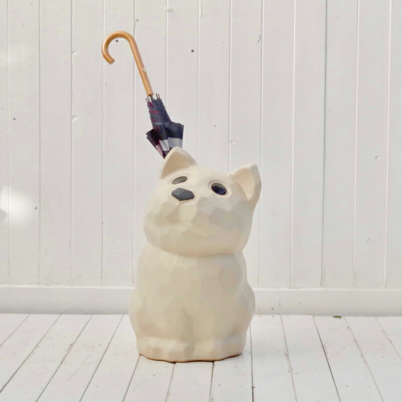 楽天市場】【あす楽対応】傘立て 陶器 信楽焼き 犬傘立（W340×D330