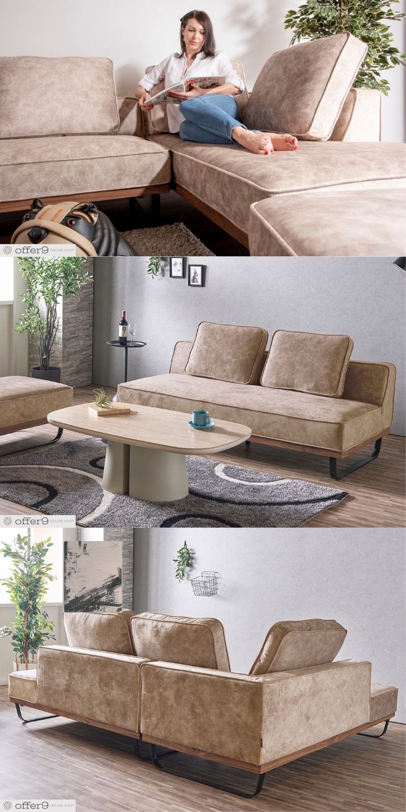 楽天市場】＼最大10%OFFクーポン配布中／カウチソファ ソファー ソファ