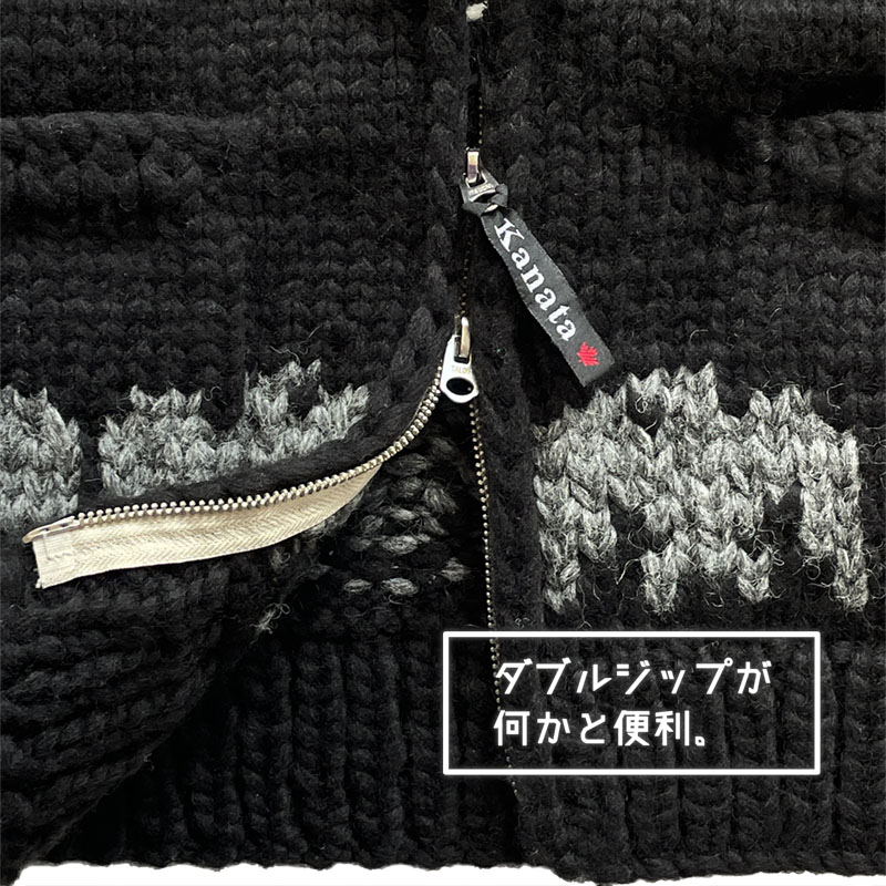 楽天市場】【 送料無料 】 カナダ製 カナタ カウチンセーター メンズ