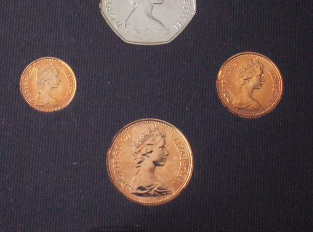 楽天市場】Proof 6枚Set 1971年 イギリス エリザベス2世女王 UNC 未