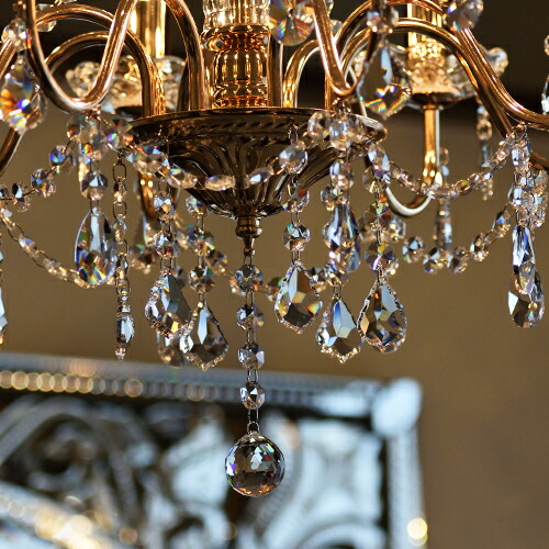 楽天市場】シャンデリア【マリーゴールド】アスフォークリスタル使用