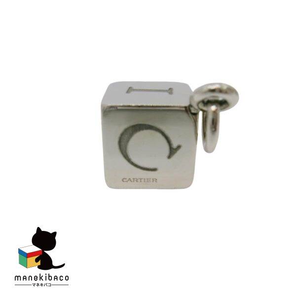 楽天市場】カルティエ Cartier シルバー デコール ダイス ペンダント