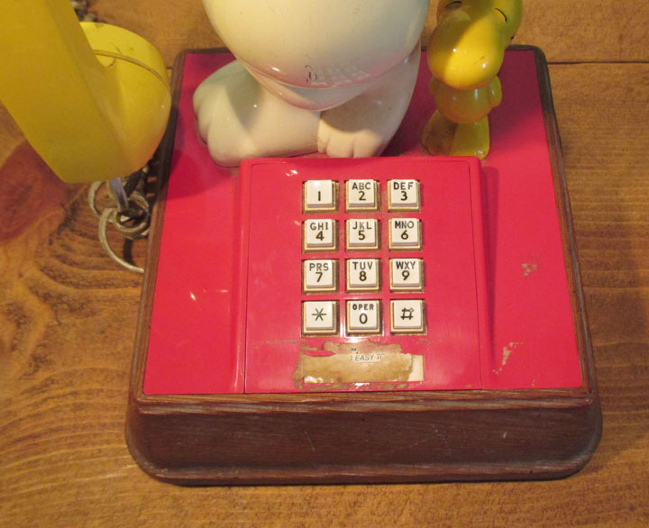 楽天市場】〇【PEANUTS/ピーナッツ】 ヴィンテージ 電話機