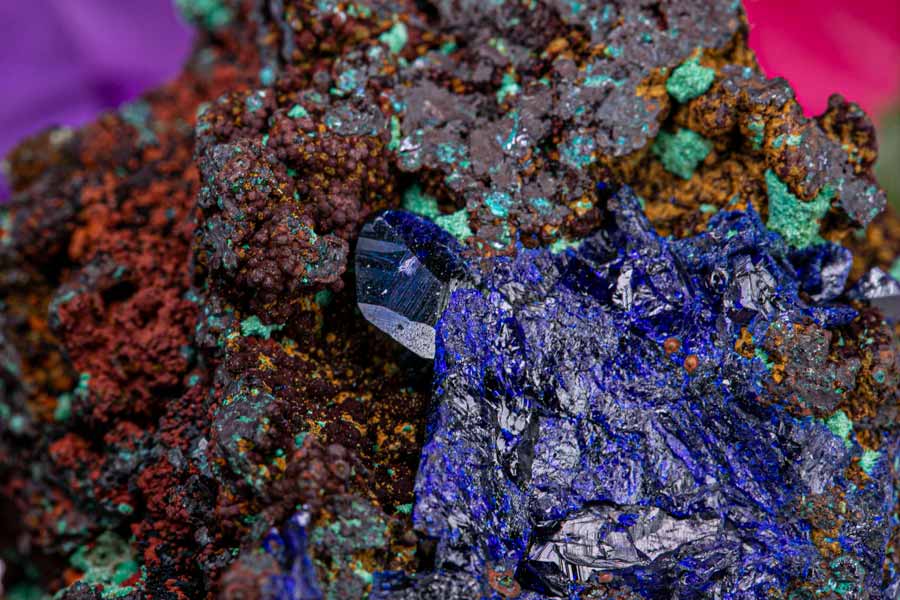 楽天市場】アズライト マラカイト 群青 藍銅鉱 らんどうこう 192g