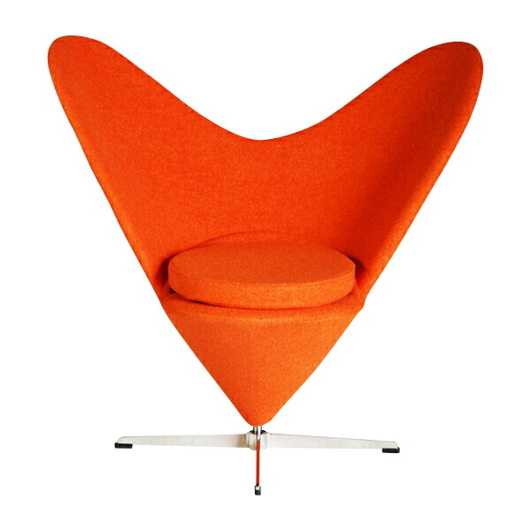 楽天市場】送料無料 新品 ハートコーンチェア ハートチェア ヴェルナー