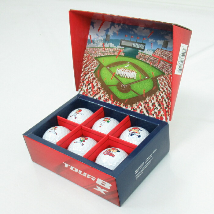 楽天市場】ブリヂストン ゴルフ TOUR B X 広島東洋カープ ゴルフボール