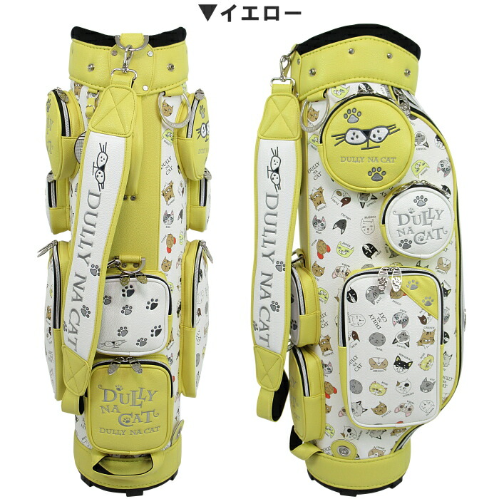 楽天市場】DULLY NA CAT ダリーナキャット キャディバッグ DN-CB02