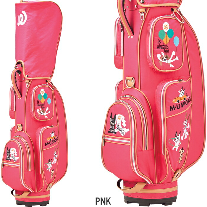 楽天市場】M・U SPORTS MUスポーツ 703P6102 キャディバッグ