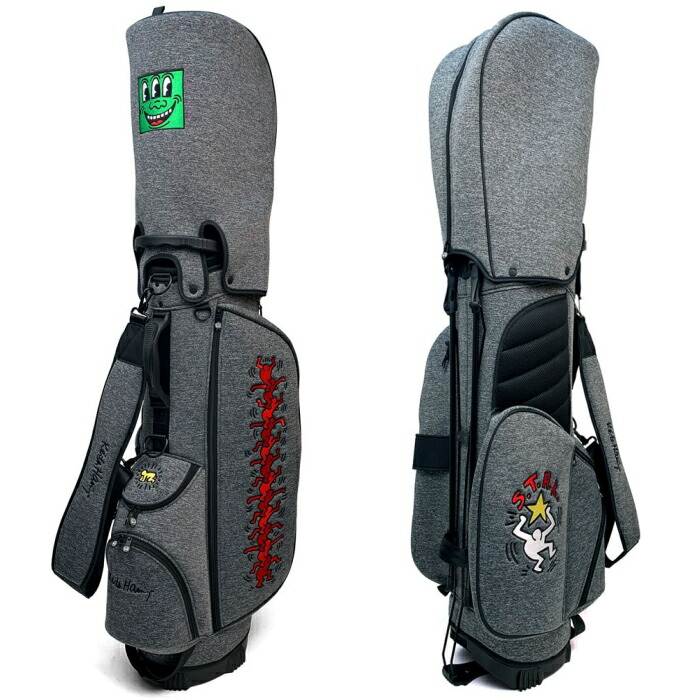 楽天市場】キースヘリング KHCB-05 スタンド キャディバッグ