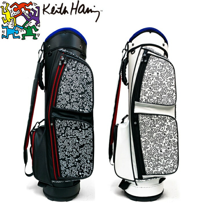 楽天市場】キースヘリング KHCB-03 軽量キャディバッグ 7.5型 ユニ