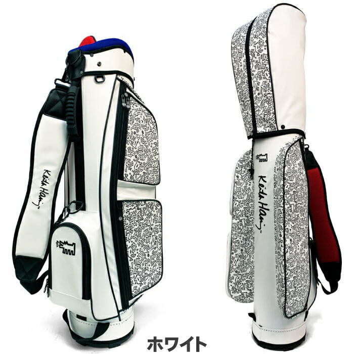 楽天市場】キースヘリング KHCB-03 軽量キャディバッグ 7.5型 ユニ