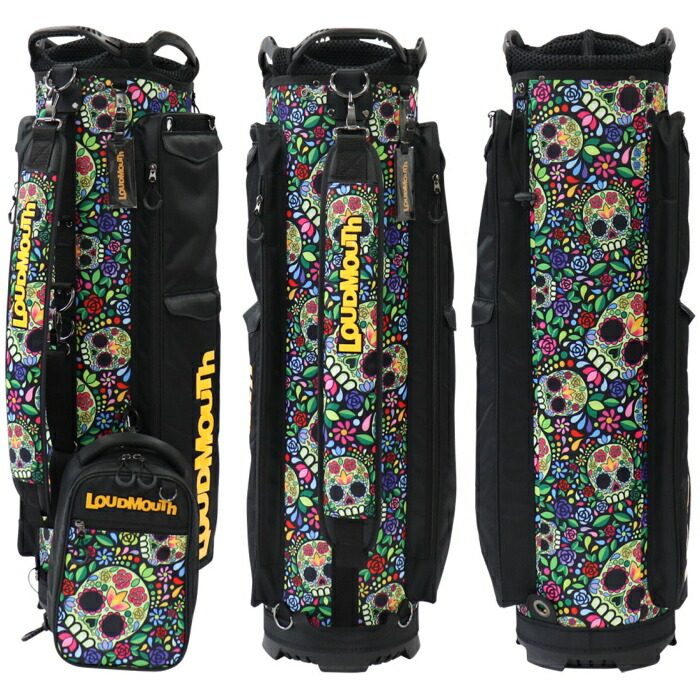 楽天市場】LOUDMOUTH ラウドマウス LM-CB0018 キャディバッグ 9型