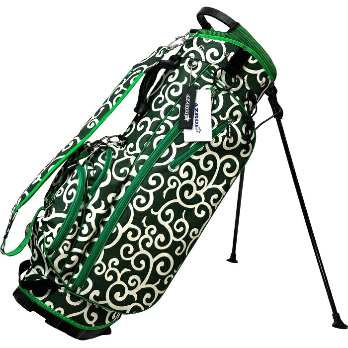 楽天市場】AZROF アズロフ AZ-STCB02 スタンド キャディバッグ 9型 ver