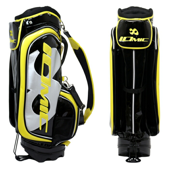 楽天市場】IOMIC イオミック エナメル スタンドキャディバッグ 9型