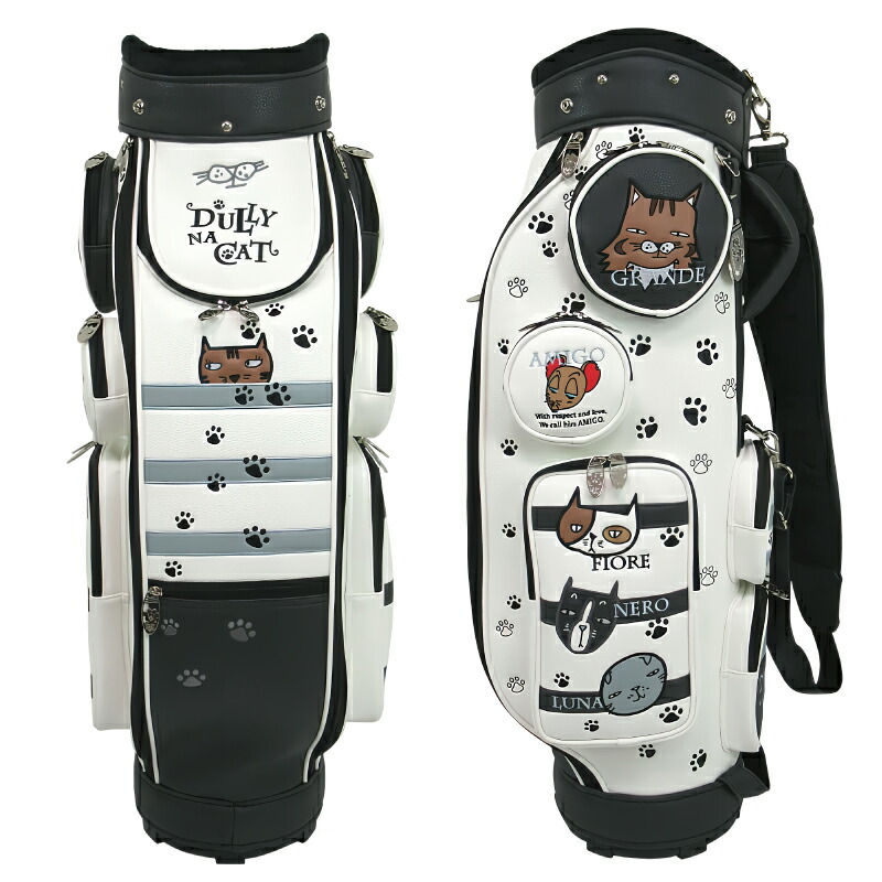 楽天市場】DULLY NA CAT ダリーナキャット キャディバッグ DN-CB03