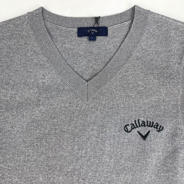 楽天市場】キャロウェイ ゴルフ メンズ ニットベスト C23119100 大きい