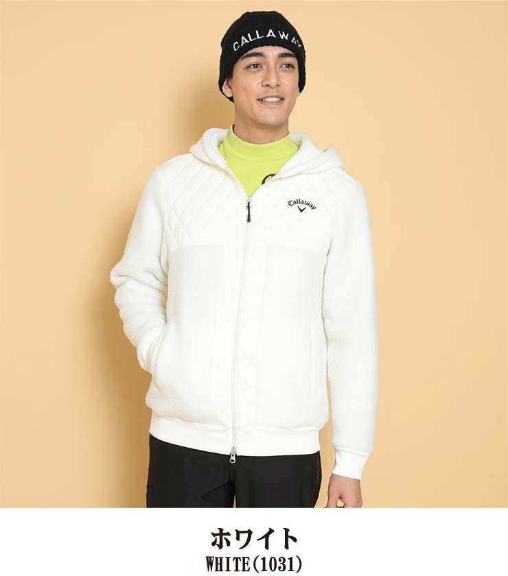 Callaway Callaway ホワイトジャケット フルジッパー ホワイト