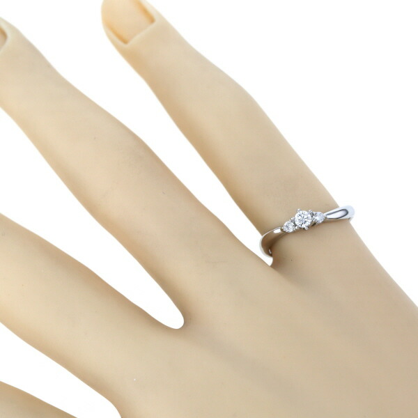 楽天市場】Scarabe スカラベ Pt950 プラチナ リング ダイヤモンド 0.15