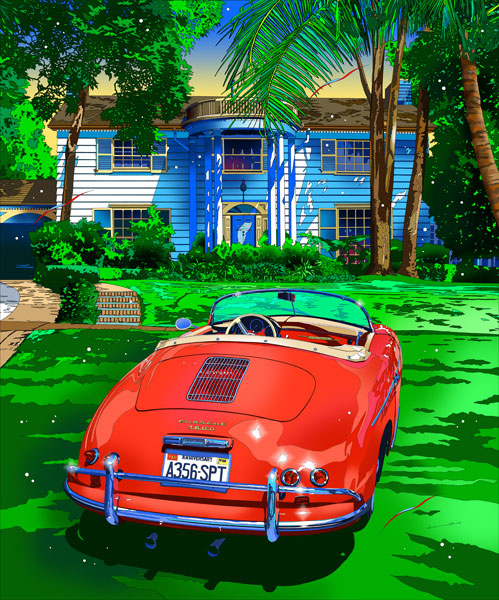 楽天市場】鈴木英人「 歓迎された友人」MY WONDERFUL VIEW 2014年 EM