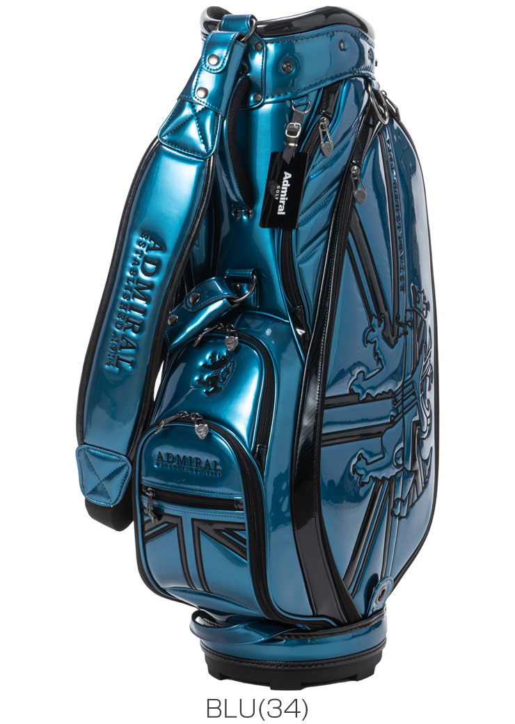 楽天市場】アドミラルゴルフ カートキャディバッグ エナメルシリーズ
