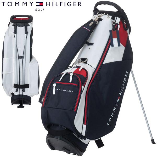 楽天市場】トミーヒルフィガー ゴルフ キャディバッグ シグネチャー