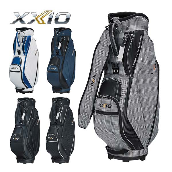 楽天市場】ゼクシオ キャディバッグ ブラックチェックの通販