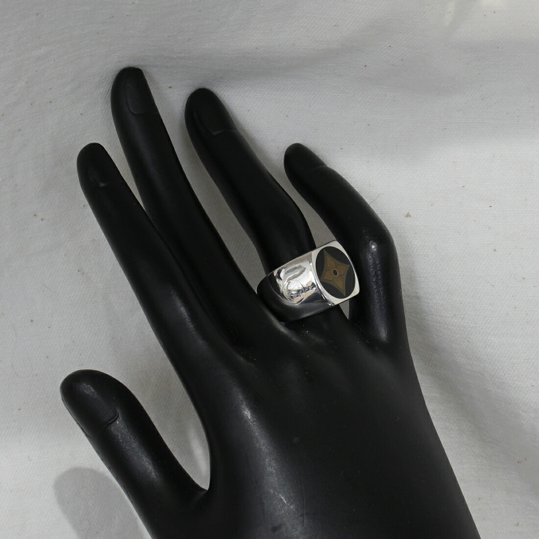 楽天市場】ルイ ヴィトン バーグ フルール モノグラム リング 20号