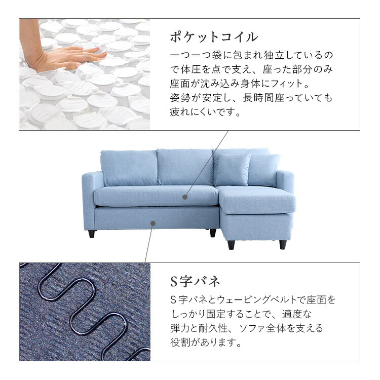 楽天市場】クーポン祭り開催中！コーナーソファ カウチソファー L字