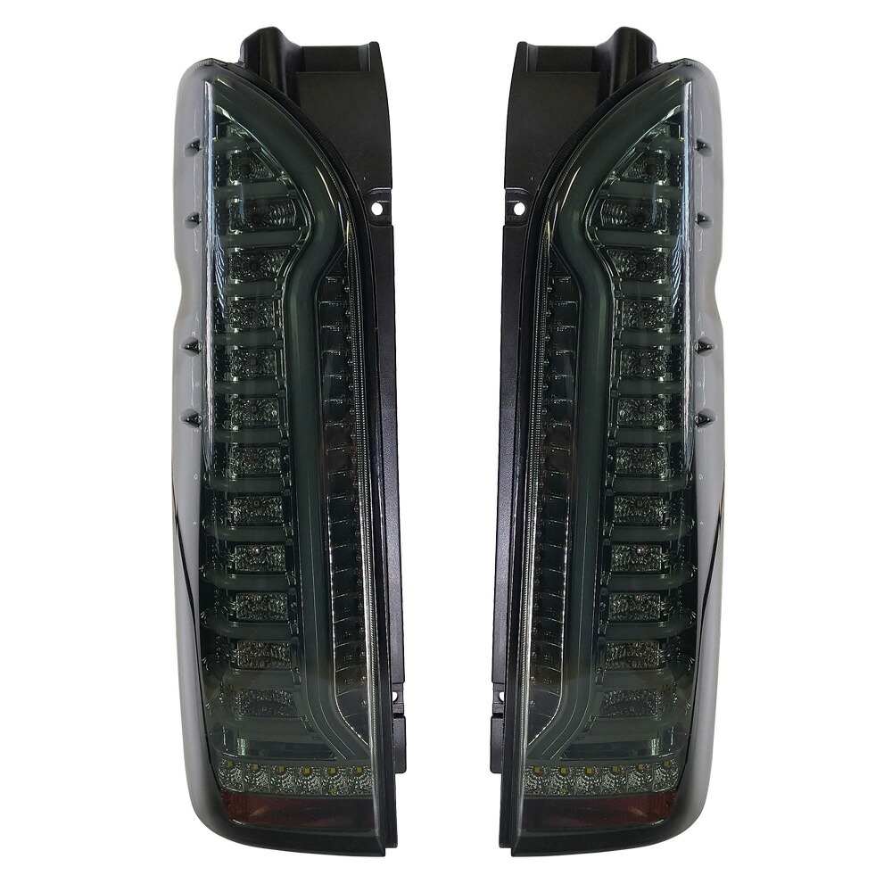 楽天市場】ハイエース 200系 LED テールランプ シーケンシャル