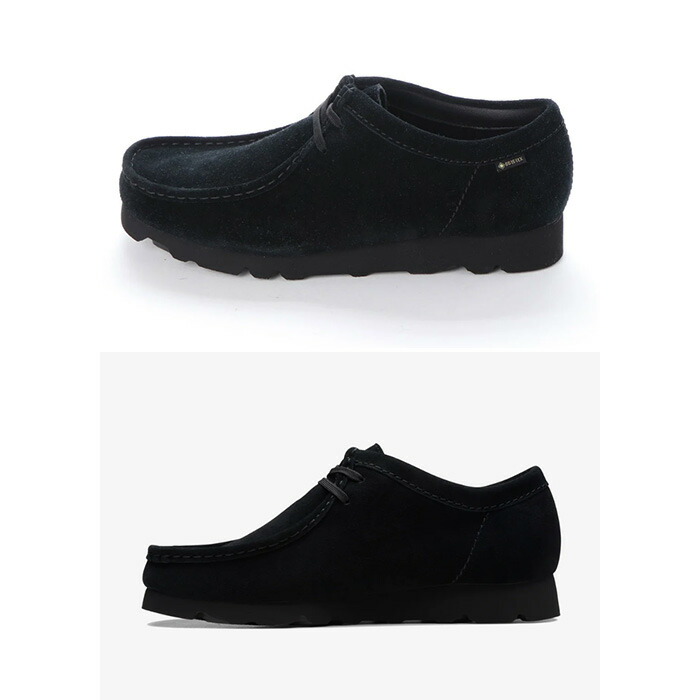 楽天市場】CLARKS (クラークス) ワラビー ゴアテックス （ブラック