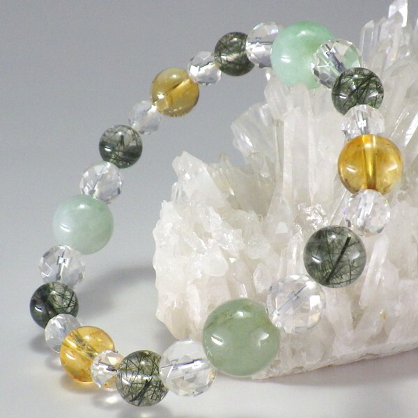 ブレスレット グリーン ルチルクォーツ」の人気商品一覧 | 安い商品を