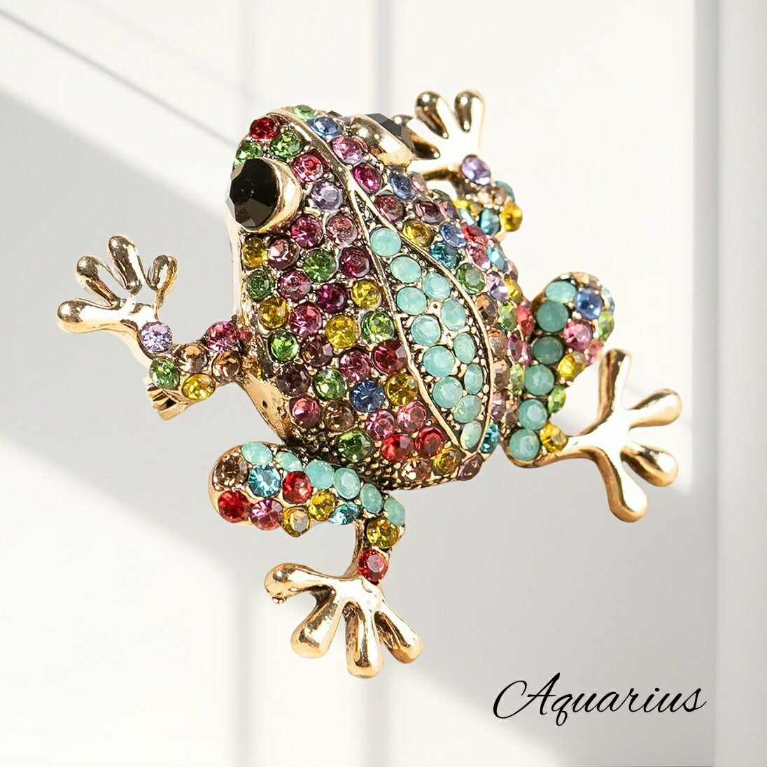 楽天市場】ラッキー アイテム スワロフスキー ジュエル カエル ( 蛙