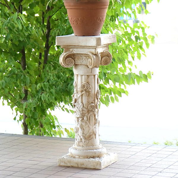 楽天市場】ガーデンコラム ガーデニング 置物 オブジェ おしゃれ ハイ