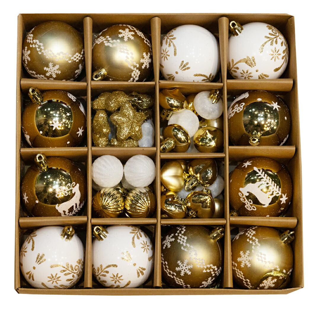 楽天市場】クリスマス オーナメントセット 飾り クリスマスツリー